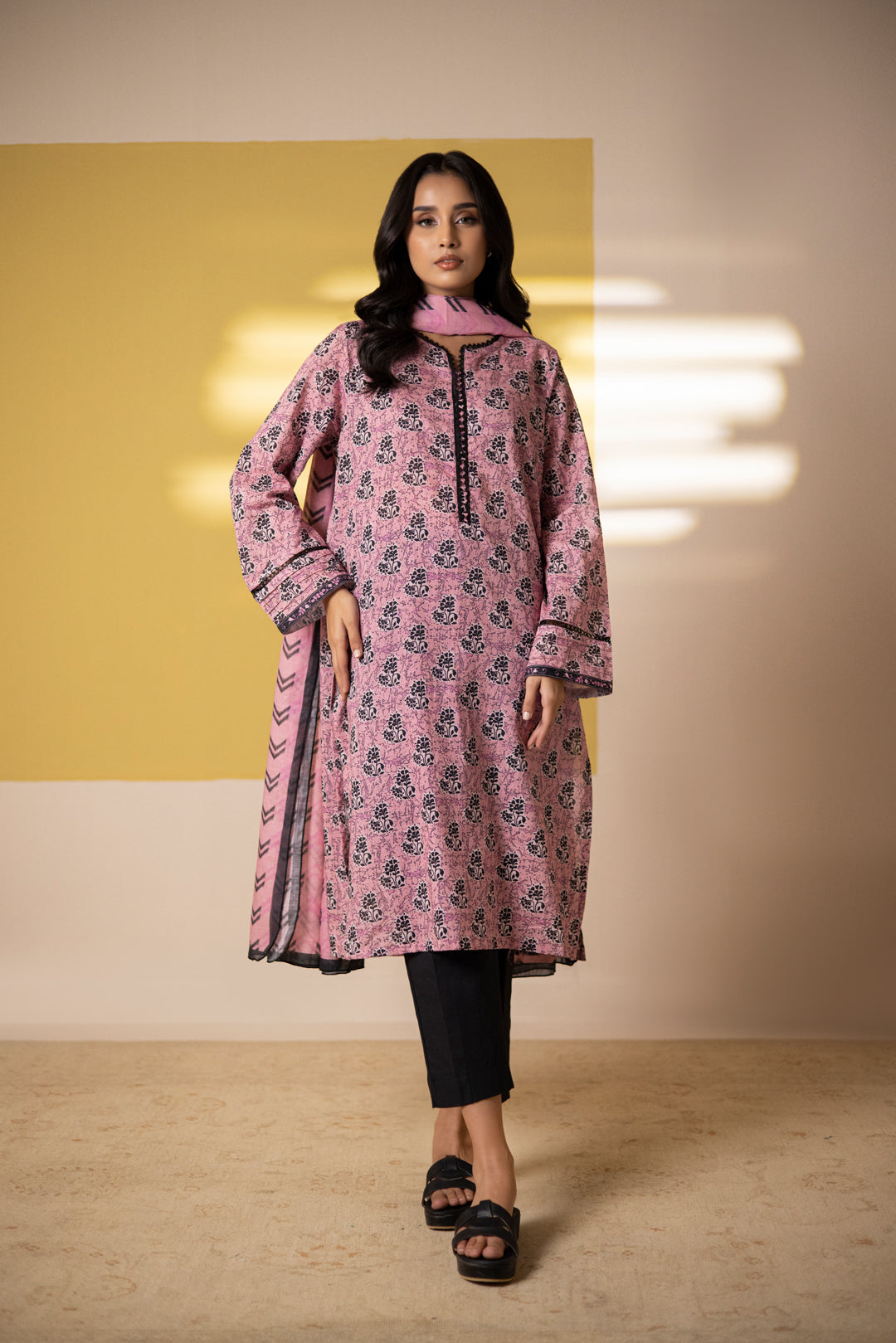 Zellbury | Summer Pret | Kurta Dupatta - 1475 - Libasekhas