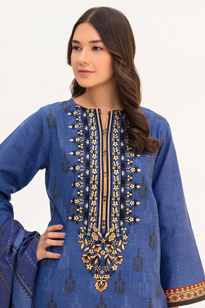 Zellbury | Winter Pret | Kurta Dupatta - 0755 - Libasekhas