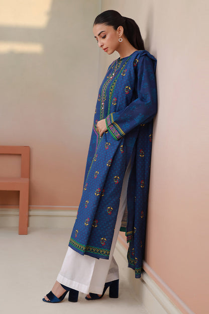 Zellbury | Winter Pret | Kurta Dupatta - 1523 - Libasekhas