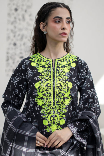 Zellbury | Winter Pret | Embroidered Kurta Dupatta - 1525 - Libasekhas