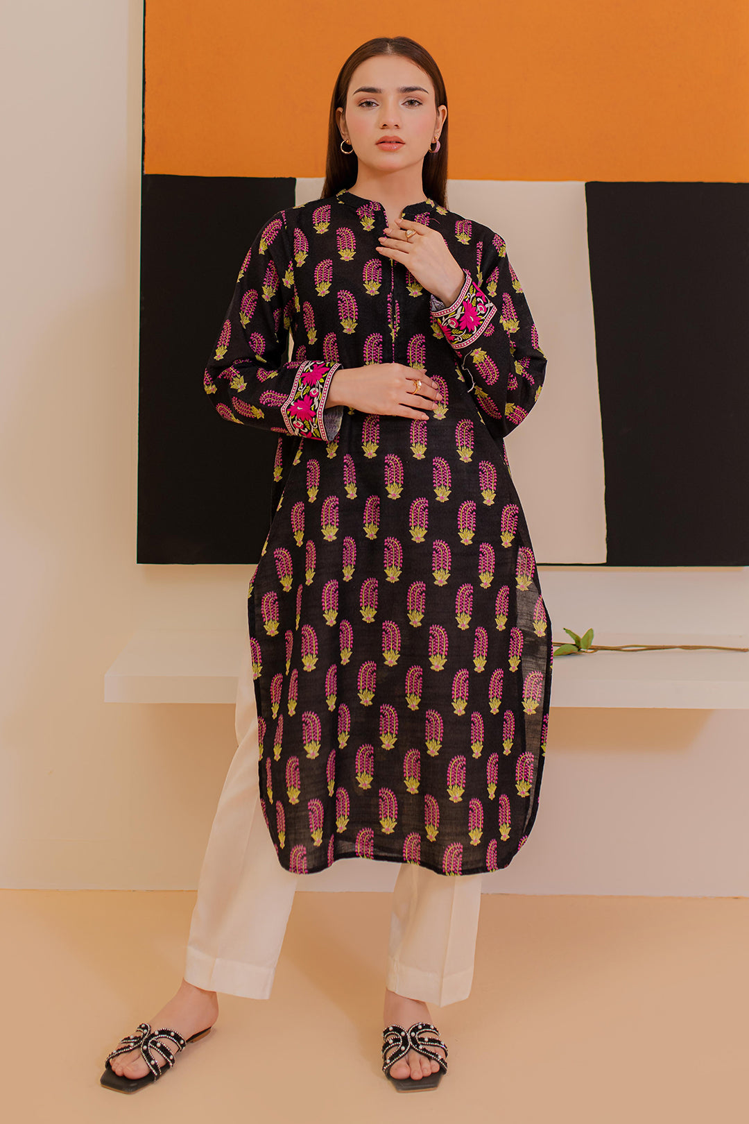 Zellbury | Winter Pret | Kurta - 3124 - Libasekhas