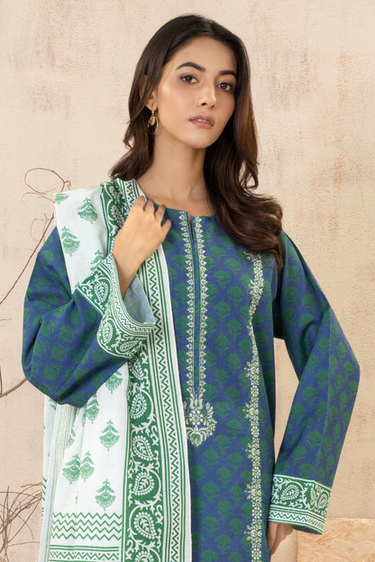 Zellbury | Winter Pret | Embroidered Kurta Dupatta - 2935 - Libasekhas