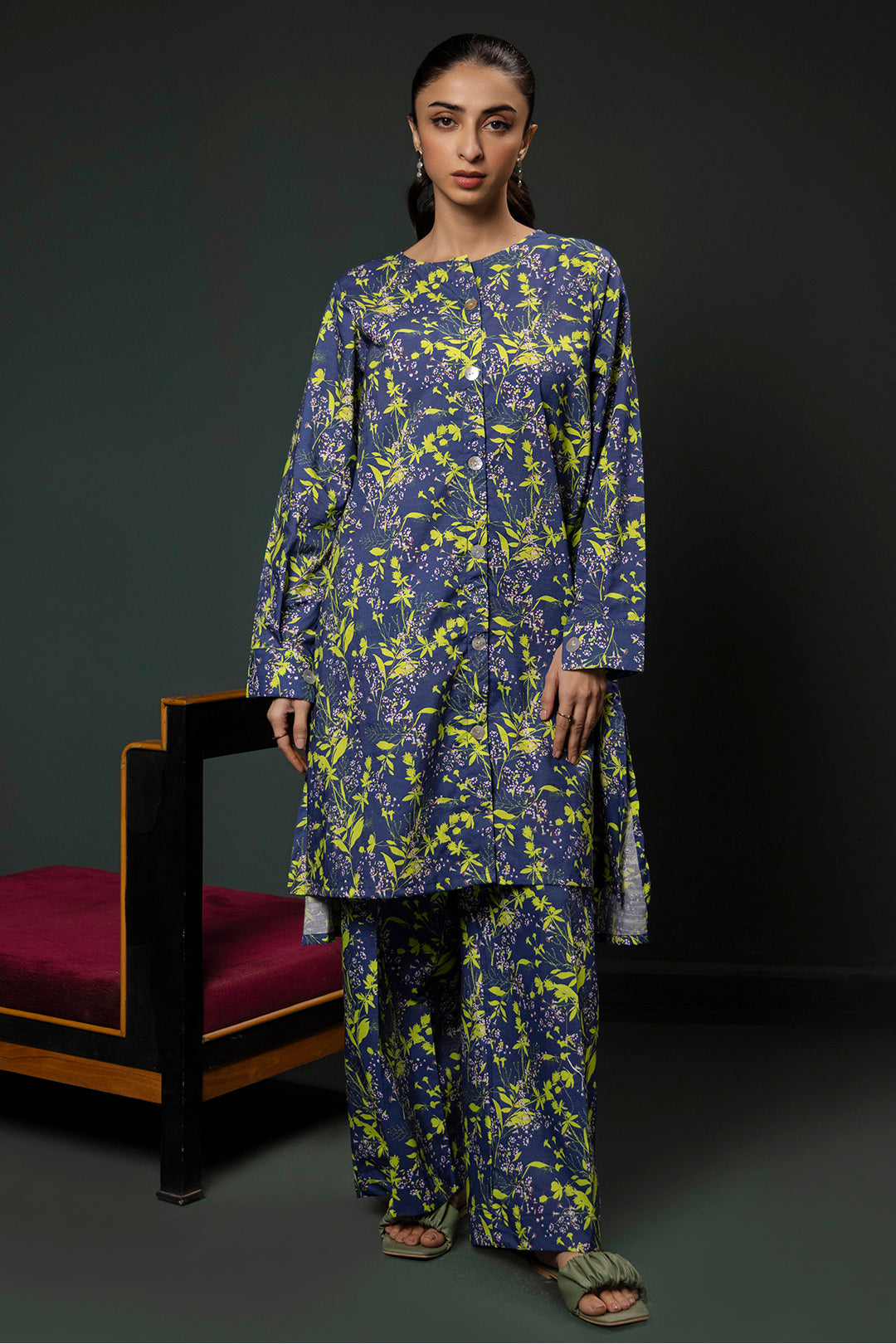 Zellbury | Winter Pret | Kurta Trouser - 3108 - Libasekhas
