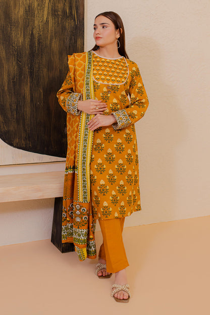 Zellbury | Winter Pret | Kurta Shawl Trouser - 2946 - Libasekhas