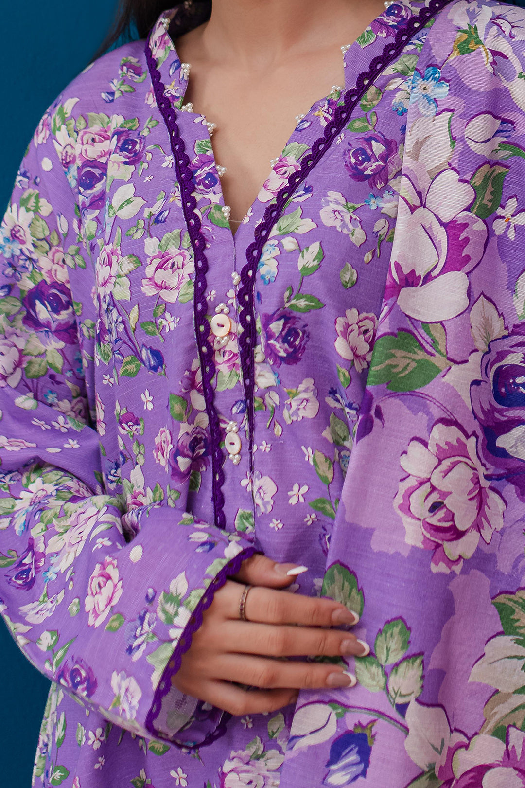 Zellbury | Winter Pret | Kurta Dupatta Trouser - 2948 - Libasekhas