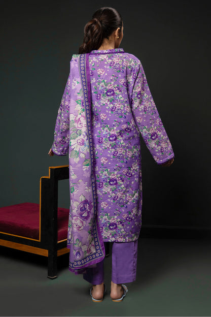 Zellbury | Winter Pret | Kurta Dupatta Trouser - 2948 - Libasekhas