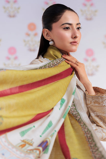 Zellbury | Winter Pret | Embroidered Kurta Dupatta Trouser - 2950 - Libasekhas
