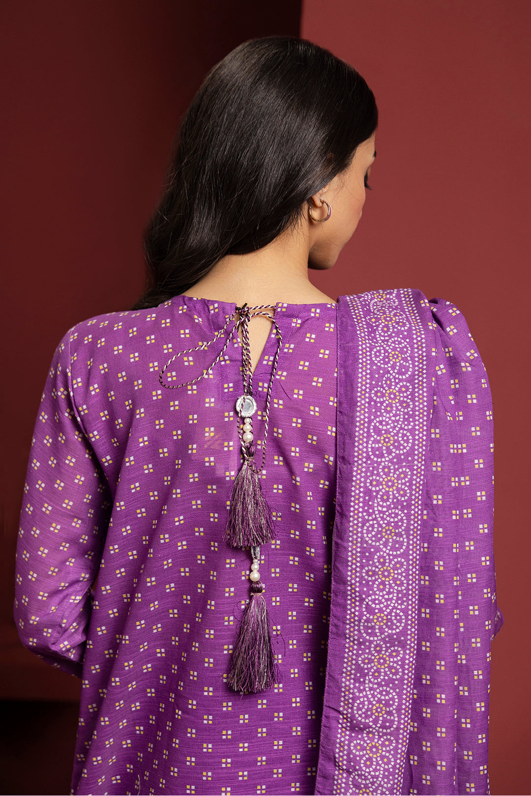 Zellbury | Winter Pret | Kurta Dupatta Trouser - 3072 - Libasekhas