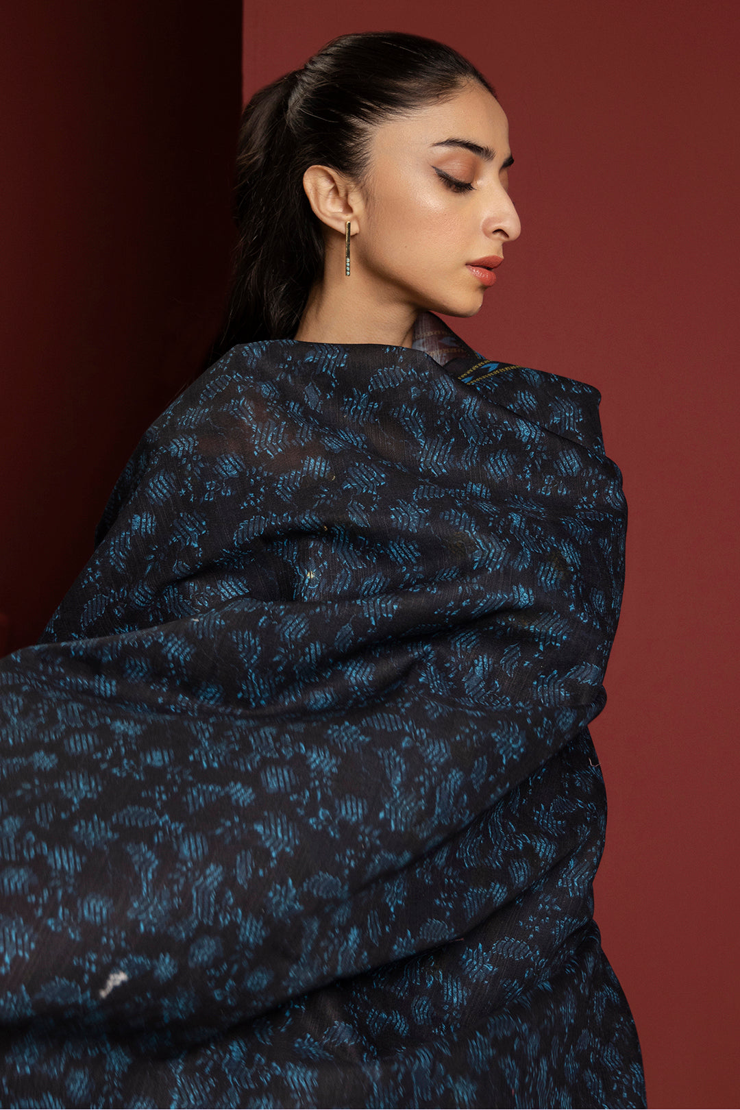 Zellbury | Winter Pret | Kurta Dupatta Trouser - 3115 - Libasekhas