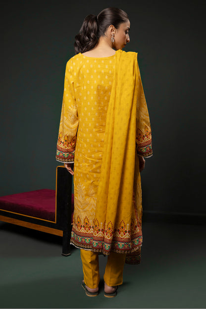 Zellbury | Winter Pret | Kurta Dupatta Trouser - 3151 - Libasekhas
