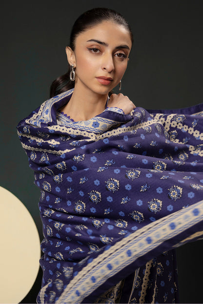 Zellbury | Winter Pret | Kurta Shawl Trouser - 3153 - Libasekhas