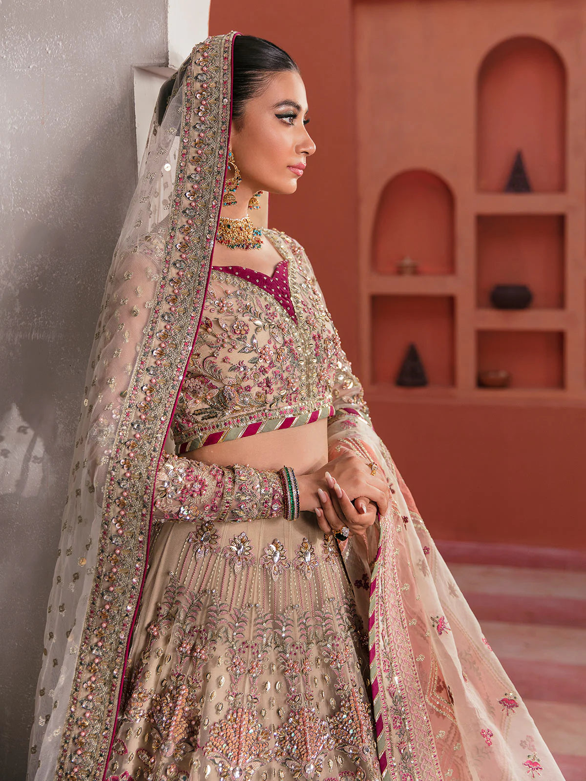 Gulaal | Zaryaab Wedding Formals Collection | Anshah GL-WS-22V1-28