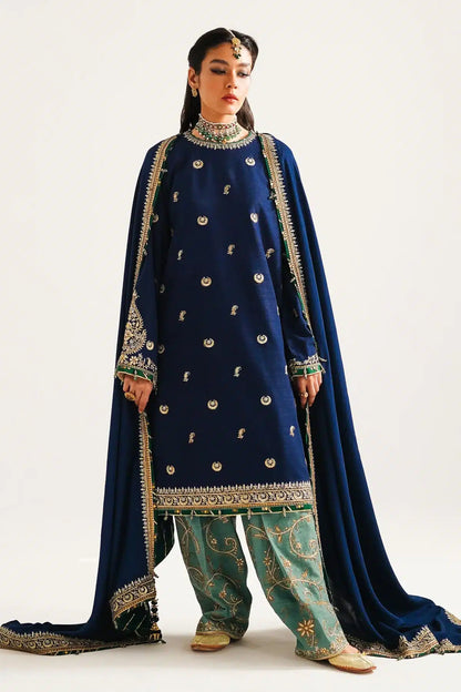 Zara ShahJahan | Winter Shawl 23 | WS23-D1 - House Of Anaya