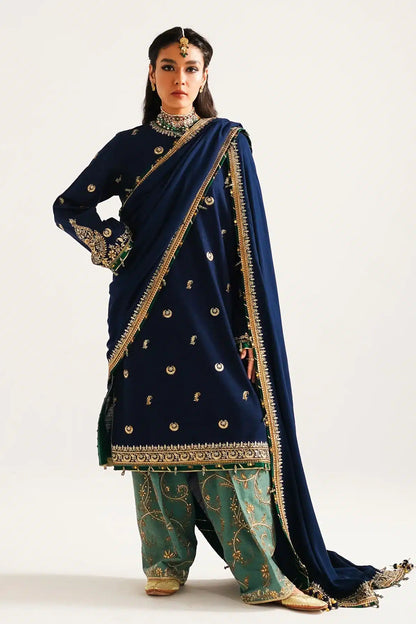 Zara ShahJahan | Winter Shawl 23 | WS23-D1 - House Of Anaya