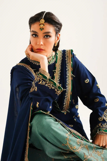 Zara ShahJahan | Winter Shawl 23 | WS23-D1 - House Of Anaya