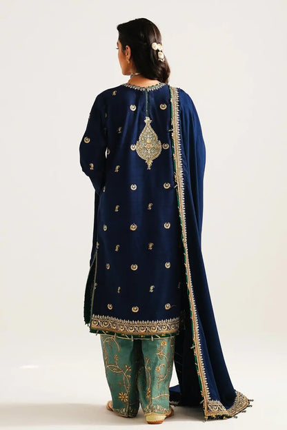 Zara ShahJahan | Winter Shawl 23 | WS23-D1 - House Of Anaya