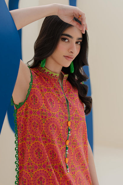Zellbury | Unstitched 2 Piece Cambric | Embroidered Shirt Shalwar - 0024 - Libasekhas