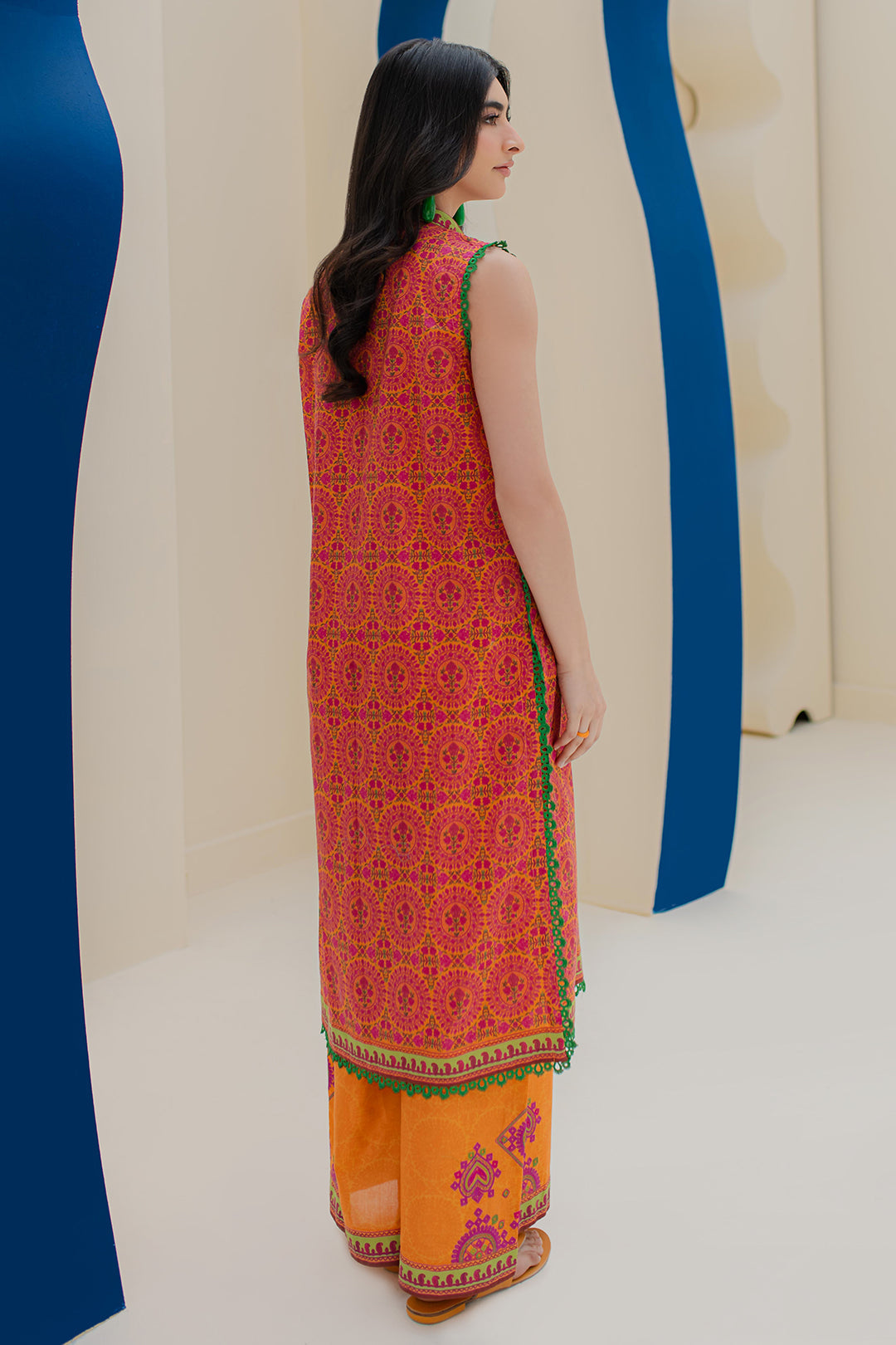 Zellbury | Unstitched 2 Piece Cambric | Embroidered Shirt Shalwar - 0024 - Libasekhas