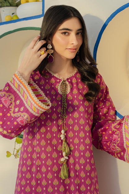 Zellbury | Unstitched 2 Piece Cambric | Embroidered Shirt Shalwar - 0114 - Libasekhas