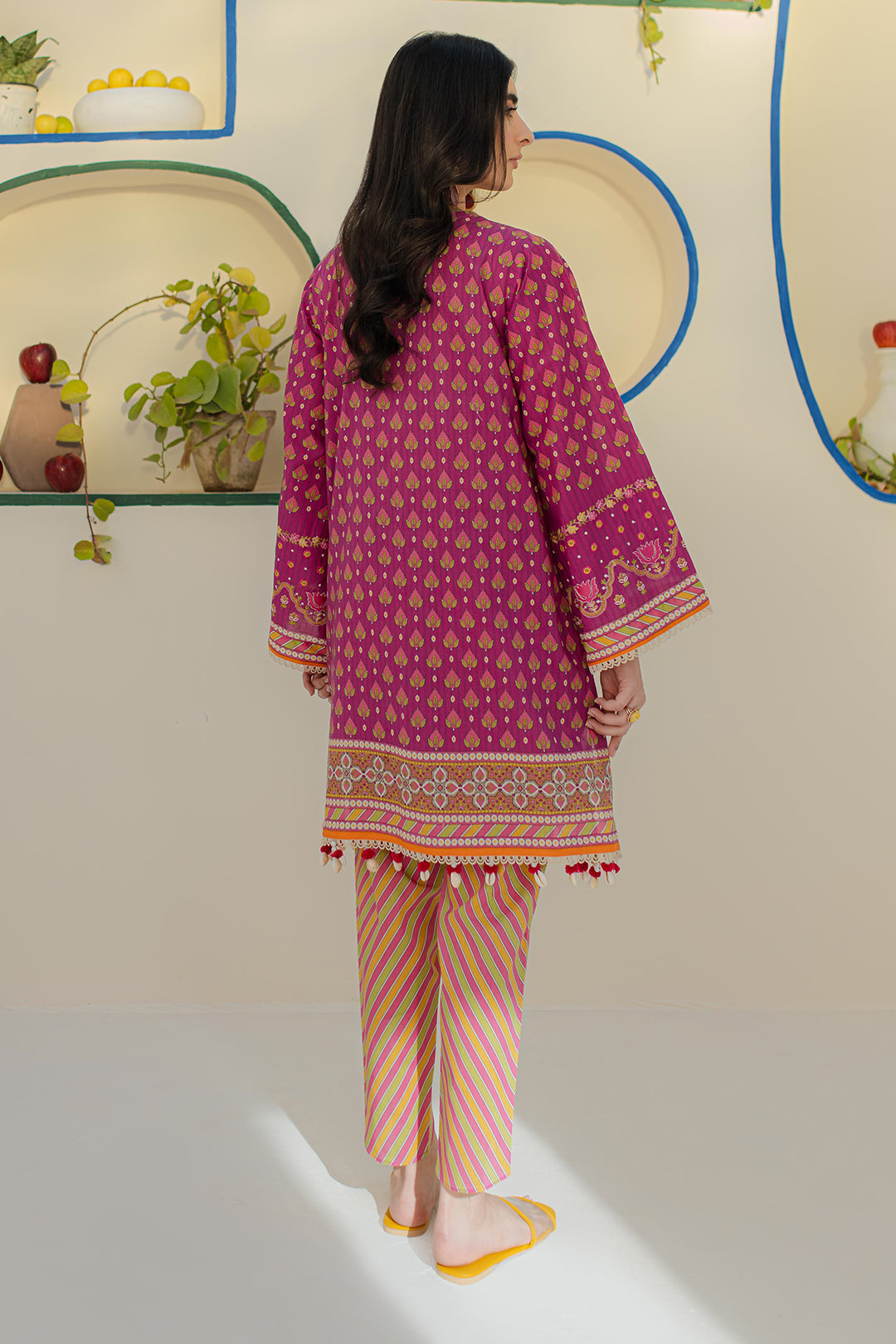 Zellbury | Unstitched 2 Piece Cambric | Embroidered Shirt Shalwar - 0114 - Libasekhas