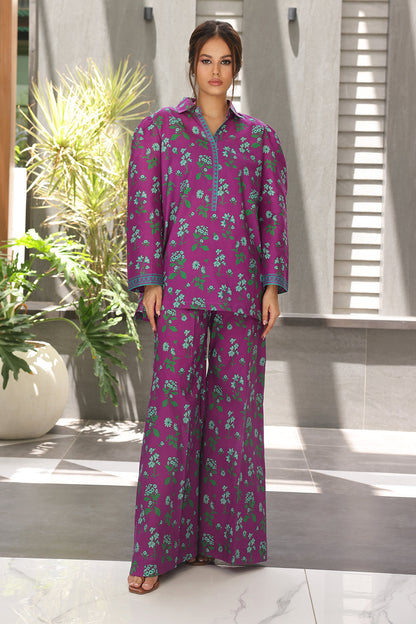 Zellbury | Unstitched 2 Piece Cambric | Shirt Shalwar - 0014 - Libasekhas