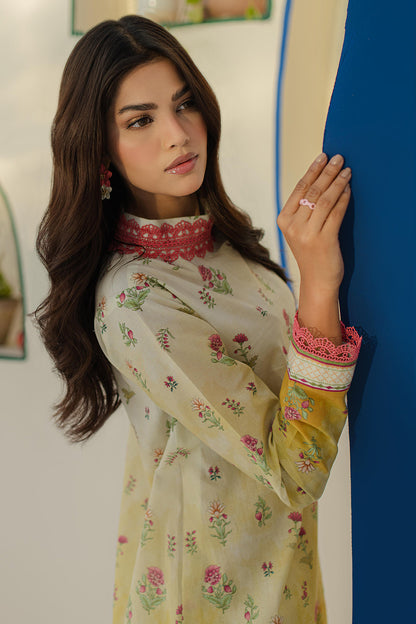 Zellbury | Unstitched 2 Piece Cambric | Shirt Shalwar - 0101 - Libasekhas