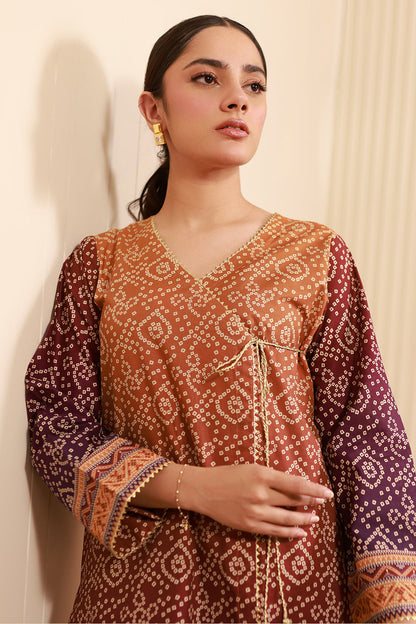 Zellbury | Unstitched 2 Piece Cambric | Shirt Shalwar - 0607 - Libasekhas