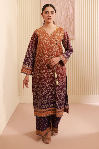 Zellbury | Unstitched 2 Piece Cambric | Shirt Shalwar - 0607 - Libasekhas