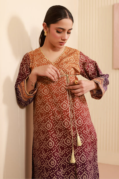 Zellbury | Unstitched 2 Piece Cambric | Shirt Shalwar - 0607 - Libasekhas