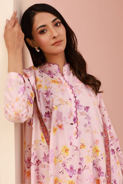 Zellbury | Unstitched 2 Piece Cambric | Shirt Shalwar - 0610 - Libasekhas