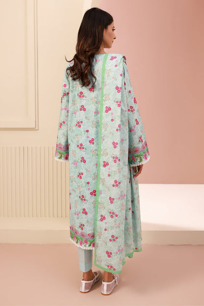 Zellbury | Unstitched 3 Piece Cambric | Shirt Shalwar Dupatta - 0629 - Libasekhas