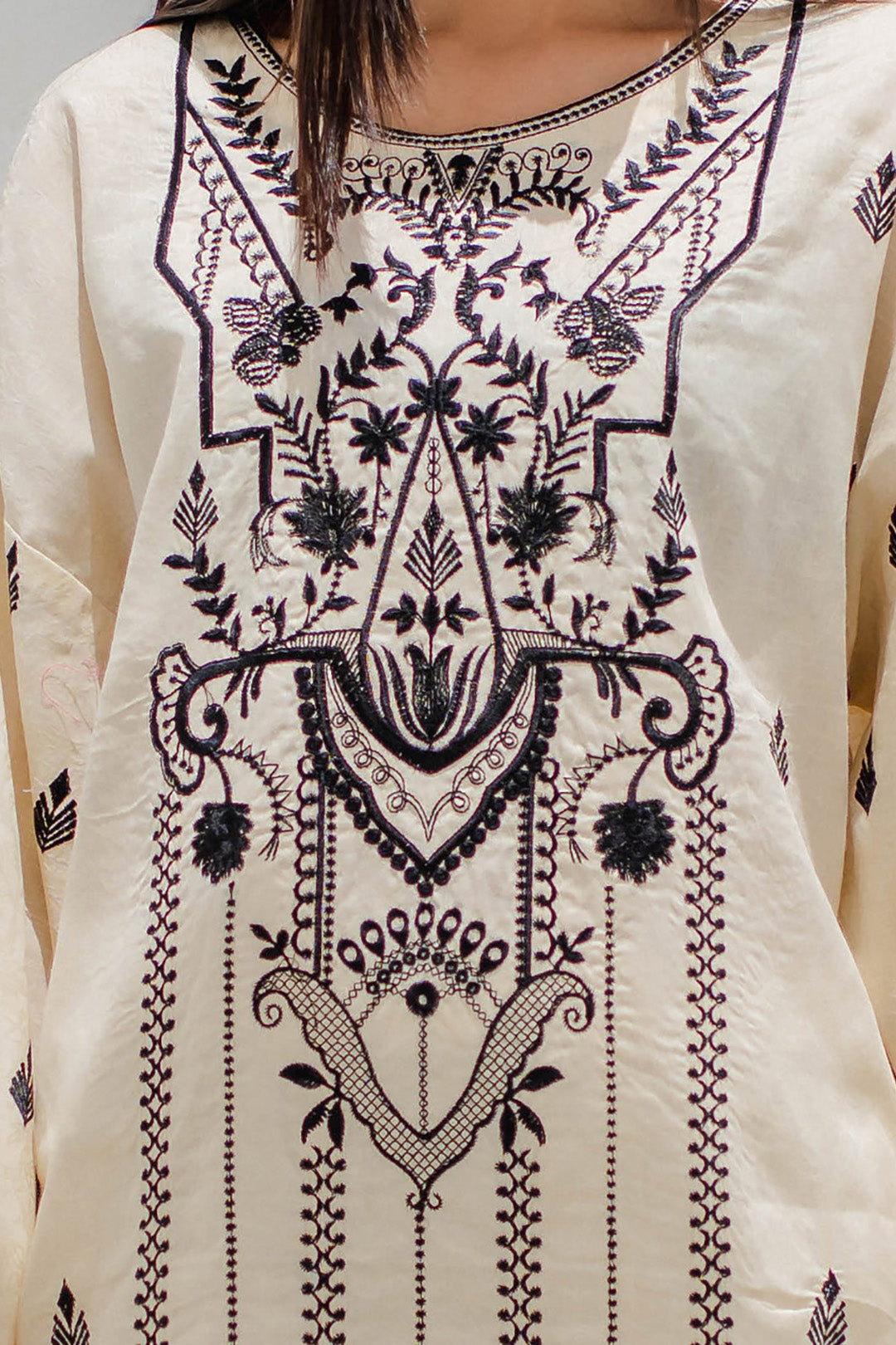 Zellbury | Unstitched 2 Piece Jacquard | Embroidered Shirt Shalwar - 0657 - Libasekhas