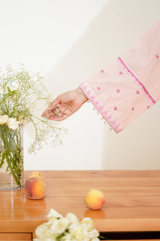 Zellbury | Unstitched 3 Piece Lawn | Embroidered Shirt Shalwar Dupatta - 1267 - Libasekhas
