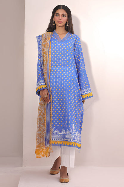 Zellbury | Unstitched 2 Piece Lawn | Shirt Dupatta - 1151 - Libasekhas