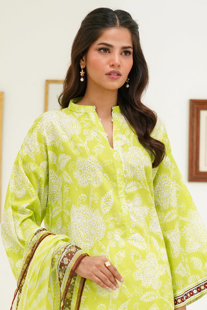 Zellbury | Unstitched 2 Piece Lawn | Shirt Dupatta - 1388 - Libasekhas