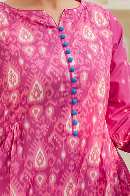 Zellbury | Unstitched 2 Piece Lawn | Shirt Dupatta - 1653 - Libasekhas