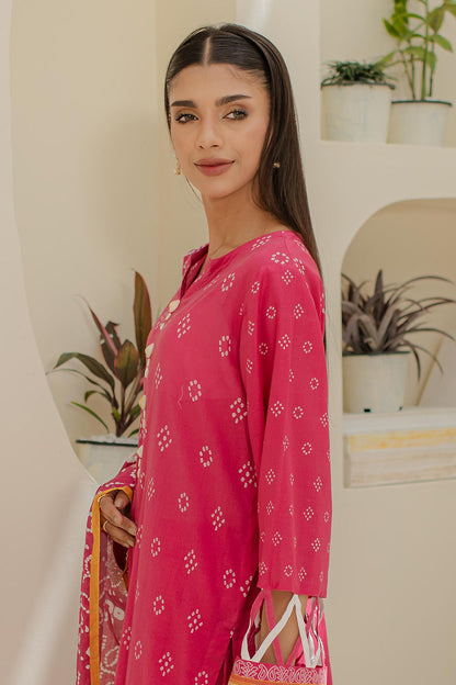 Zellbury | Unstitched 3 Piece Lawn | Shirt Shalwar Dupatta - 1210 - Libasekhas