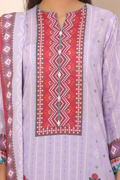 Zellbury | Unstitched 3 Piece Lawn | Shirt Shalwar Dupatta - 1213 - Libasekhas