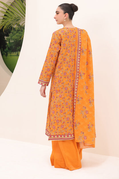 Zellbury | Unstitched 3 Piece Lawn | Shirt Shalwar Dupatta - 1226 - Libasekhas