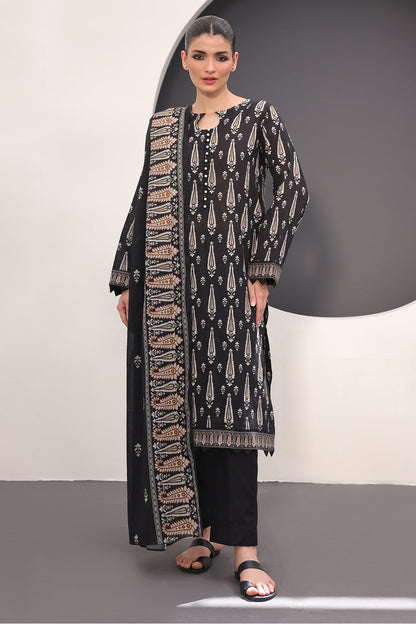 Zellbury | Unstitched 3 Piece Lawn | Shirt Shalwar Dupatta - 1517 - Libasekhas