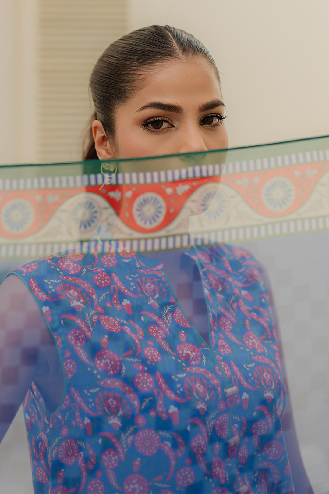 Zellbury | Unstitched 3 Piece Lawn | Shirt Shalwar Dupatta - 1665 - Libasekhas