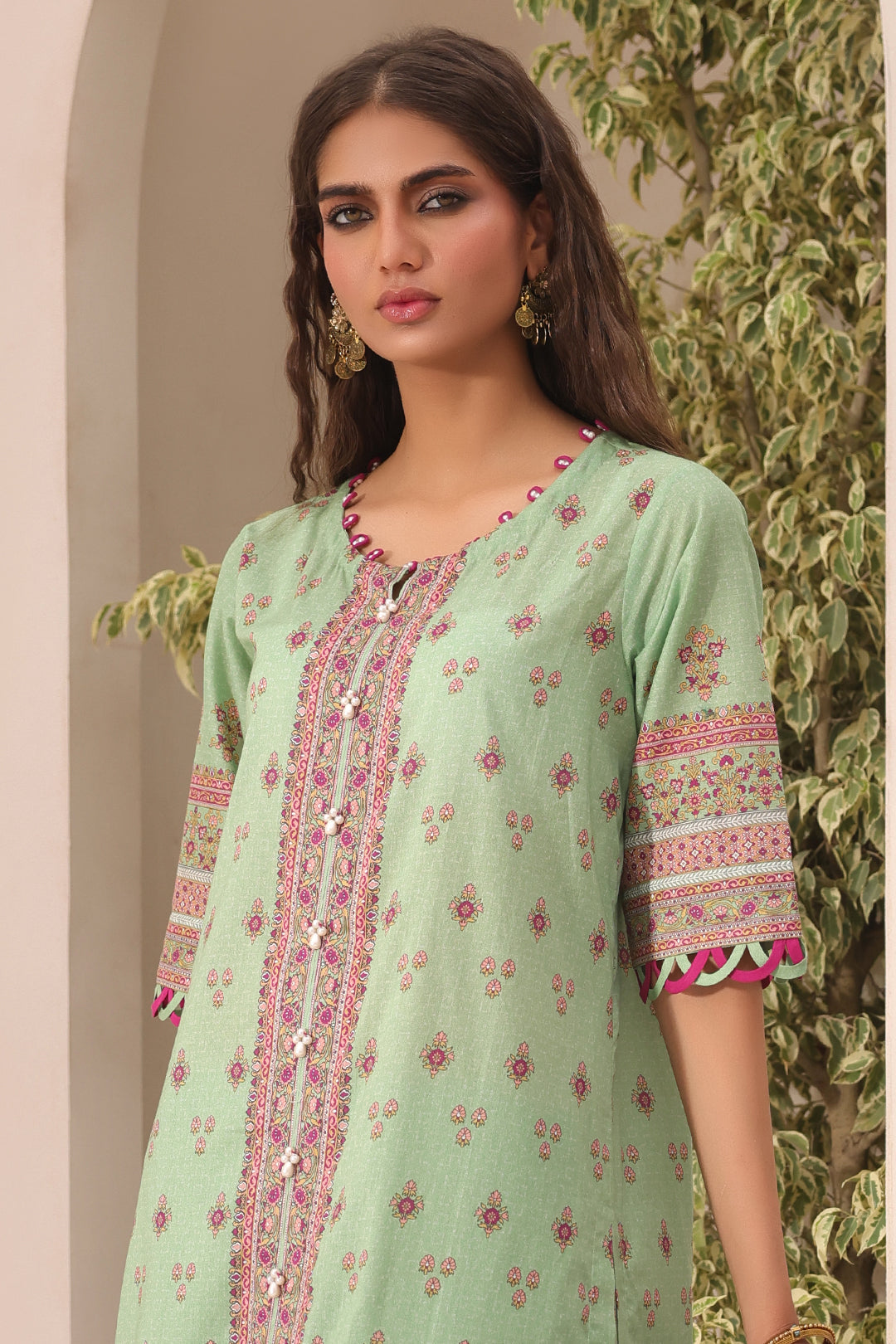 Zellbury | Unstitched 3 Piece Lawn | Shirt Shalwar Dupatta - 1669 - Libasekhas