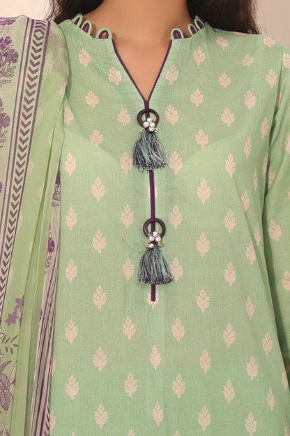 Zellbury | Unstitched 3 Piece Lawn | Shirt Shalwar Dupatta - 1696 - Libasekhas