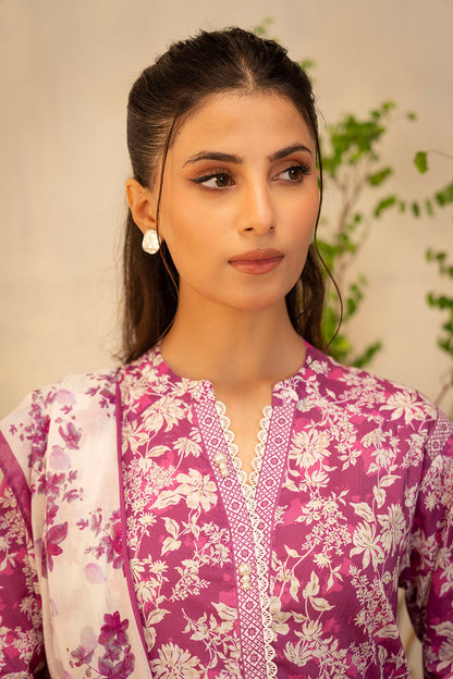 Zellbury | Unstitched 2 Piece Lawn | Shirt Dupatta - 0005 - Libasekhas