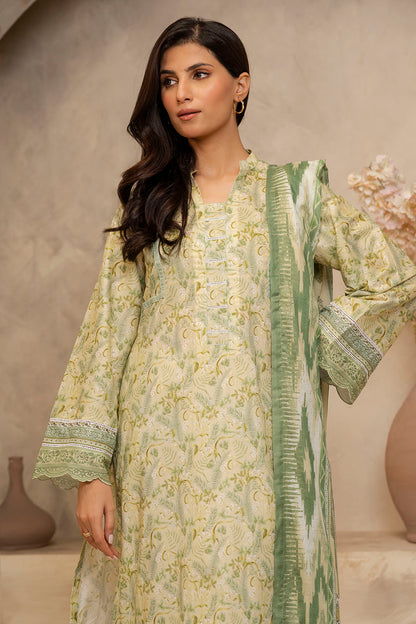 Zellbury | Unstitched 2 Piece Lawn | Shirt Dupatta - 0006 - Libasekhas