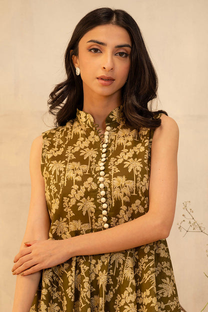 Zellbury | Unstitched 2 Piece Lawn | Shirt Shalwar - 0011 - Libasekhas