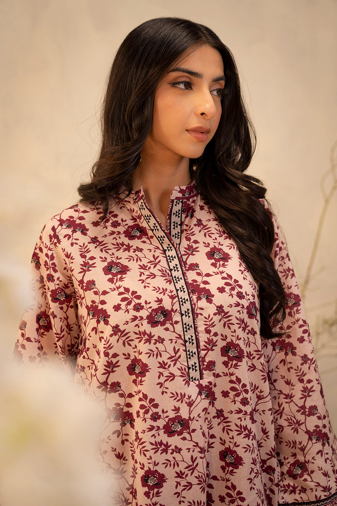 Zellbury | Unstitched 2 Piece Lawn | Shirt Shalwar - 0015 - Libasekhas