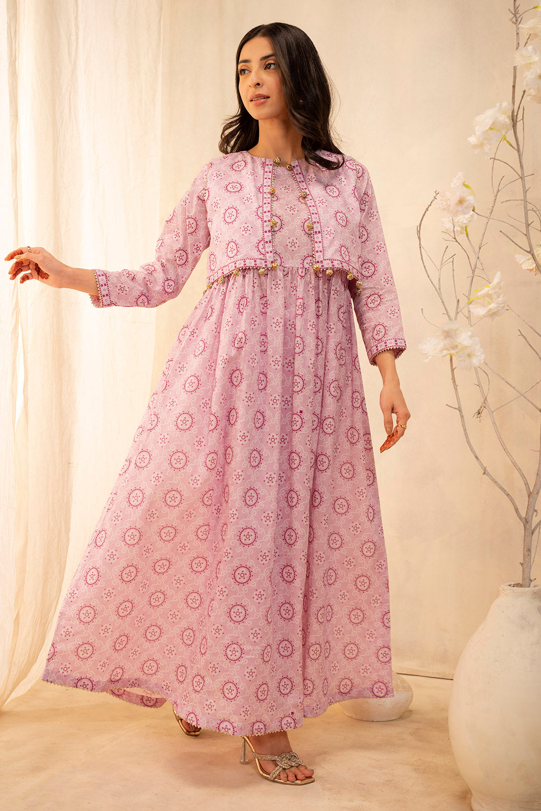 Zellbury | Unstitched 2 Piece Lawn | Shirt Shalwar - 0017 - Libasekhas