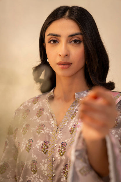 Zellbury | Unstitched 3 Piece Lawn | Shirt Shalwar Dupatta - 0029 - Libasekhas