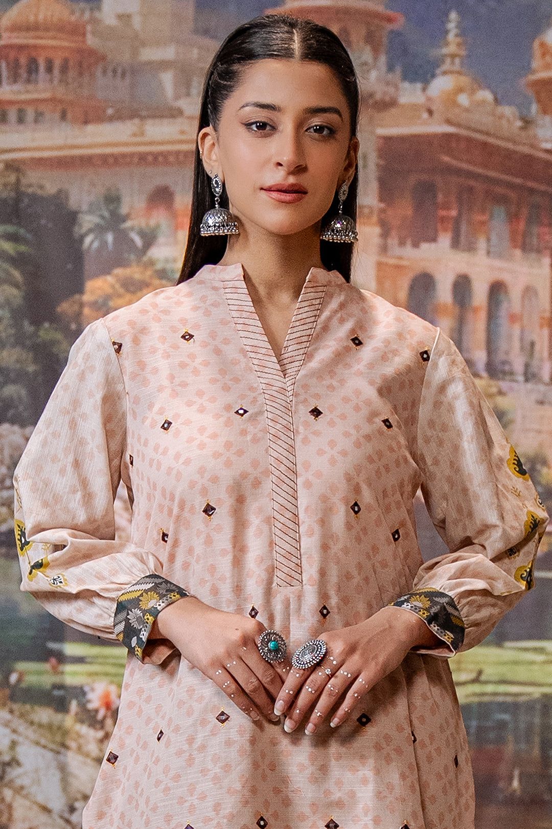 Zellbury | Unstitched 2 Piece Khaddar | Embroidered Shirt Shalwar - 0439 - Libasekhas